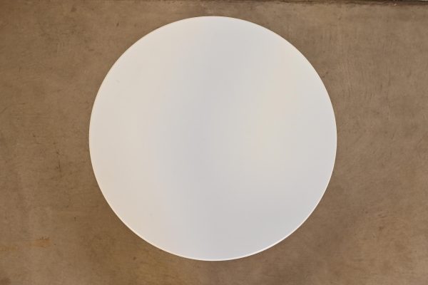 Eero Saarinen for Knoll Mid-Century Modern White Pedestal Tulip Side Table - Image 5