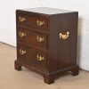 Stickley Georgian Solid Cherry Wood Nightstand or Bachelor Chest