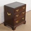 Stickley Georgian Solid Cherry Wood Nightstand or Bachelor Chest - Image 4