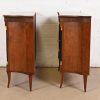 Baker Furniture Neoclassical Cherry Wood and Parcel Ebonized Sideboards or Bar Cabinets, Pair - Image 10