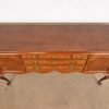 Henredon Queen Anne Solid Cherry Wood Sideboard Credenza - Image 9