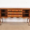 Henredon Queen Anne Solid Cherry Wood Sideboard Credenza - Image 5