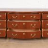 Baker Furniture Georgian Mahogany Bow Front Dresser or Credenza - Image 5