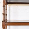 Ethan Allen Georgian Carved Cherry Wood Étagère or Bookcase - Image 6