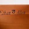 Ethan Allen Georgian Carved Cherry Wood Étagère or Bookcase - Image 9