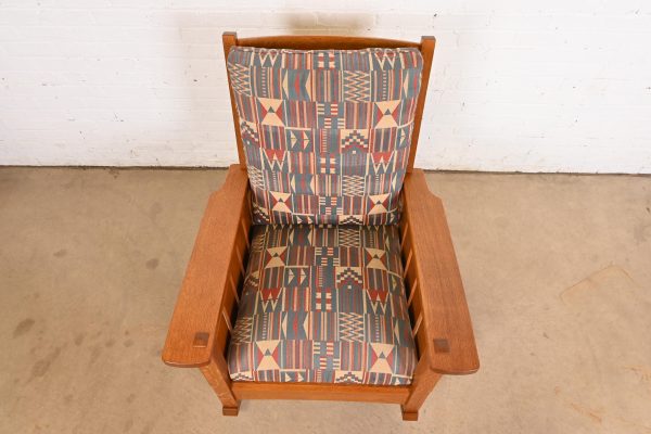L. & J. G. Stickley Mission Oak Arts & Crafts Rocking Chair - Image 5