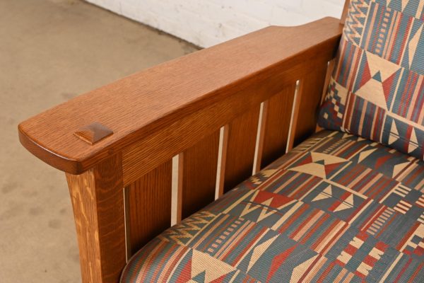 L. & J. G. Stickley Mission Oak Arts & Crafts Rocking Chair - Image 8