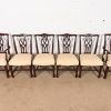 Kindel Furniture Georgian Carved Mahogany Dining Chairs, Set of Six - Image 5