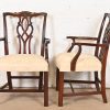Kindel Furniture Georgian Carved Mahogany Dining Chairs, Set of Six - Image 7