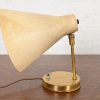 Mid-Century Modern Brass Desk Lamp or Table Lamp, Circa 1950s