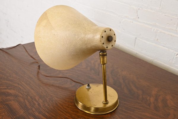 Mid-Century Modern Brass Desk Lamp or Table Lamp, Circa 1950s - Image 3