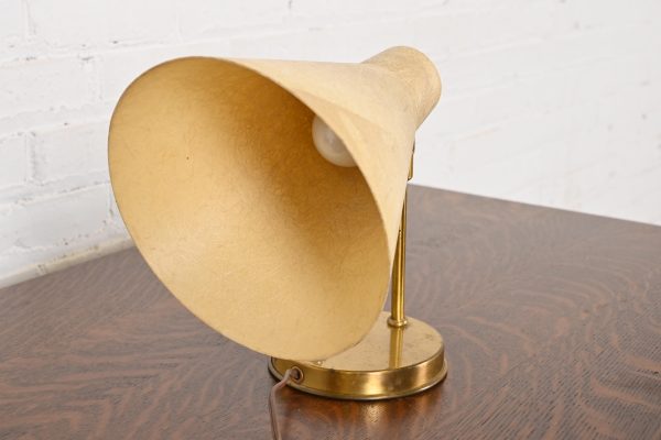 Mid-Century Modern Brass Desk Lamp or Table Lamp, Circa 1950s - Image 2