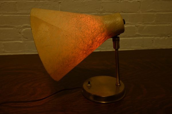 Mid-Century Modern Brass Desk Lamp or Table Lamp, Circa 1950s - Image 7