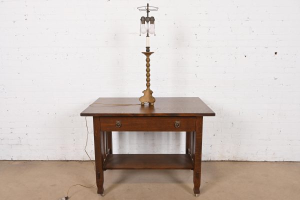Ralph Lauren Style Mid-Century Hollywood Regency Tall Table Lamp - Image 10
