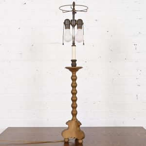 Ralph Lauren Style Mid-Century Hollywood Regency Tall Table Lamp
