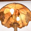 Tiffany Studios Style Arts & Crafts Bronze Table Lamp With Stained Glass Shade, Circa 1930s - Image 9