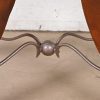 Italian Provincial Carved Cherry Wood Pedestal Extension Dining Table by Emanuel Morez, Newly Refinished - Image 10