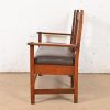 Stickley Brothers Antique Mission Oak Arts & Crafts Bench or Settee, Circa 1900 - Image 8