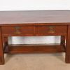 Imperial Furniture Grand Rapids Mission Oak Arts & Crafts Writing Desk or Library Table, Circa 1910 - Image 3