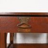 Imperial Furniture Grand Rapids Mission Oak Arts & Crafts Writing Desk or Library Table, Circa 1910 - Image 7