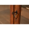 Antique American Empire Carved Oak Glass Front Bookcase, Circa 1890 - Image 7