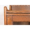 Antique Victorian Carved Oak Glass Front Bookcase, Circa 1890 - Image 7