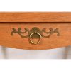 Baker Furniture French Provincial Louis XV Carved Cherry and Burl Wood Tea Tables or End Tables, Pair - Image 8