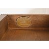 Baker Furniture French Provincial Louis XV Carved Cherry and Burl Wood Tea Tables or End Tables, Pair - Image 9