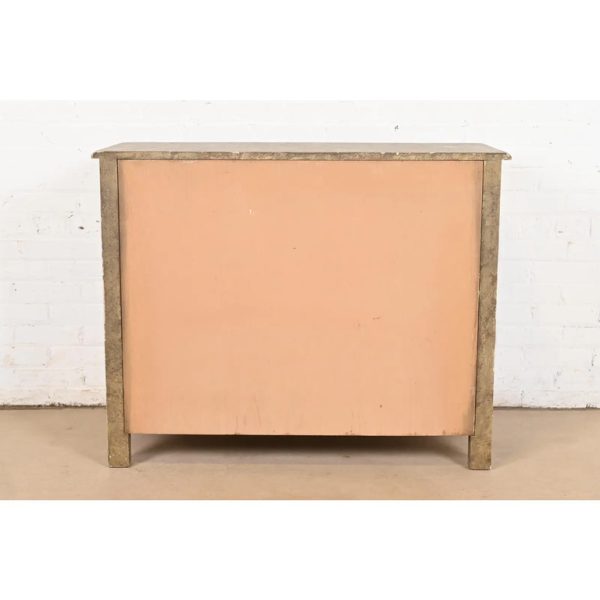 Baker Furniture French Provincial Louis XV Lacquered Commode or Chest of Drawers - Image 11