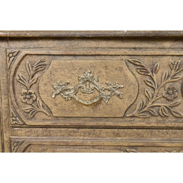 Baker Furniture French Provincial Louis XV Lacquered Commode or Chest of Drawers - Image 6