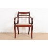 Baker Furniture Regency Carved Mahogany Arm Chair or Side Chair - Image 2