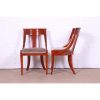 Baker Furniture Solid Cherry Wood Regency Dining Chairs - Set of 6 - Image 7