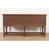Berkey & Gay Antique English Jacobean Ornate Carved Walnut and Burl Wood Sideboard, Circa 1920s - Image 10