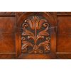 Berkey & Gay Antique English Jacobean Ornate Carved Walnut and Burl Wood Sideboard, Circa 1920s - Image 7