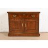 Drexel Heritage Georgian Flame Mahogany Flip Top Server or Bar Cabinet