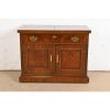 Drexel Heritage Georgian Flame Mahogany Flip Top Server or Bar Cabinet - Image 2