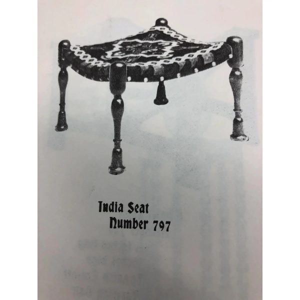Early Gustav Stickley "India Seat" Stool or Ottoman, Circa 1900 - Image 10