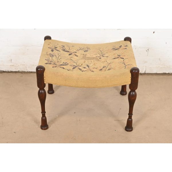 Early Gustav Stickley "India Seat" Stool or Ottoman, Circa 1900 - Image 2