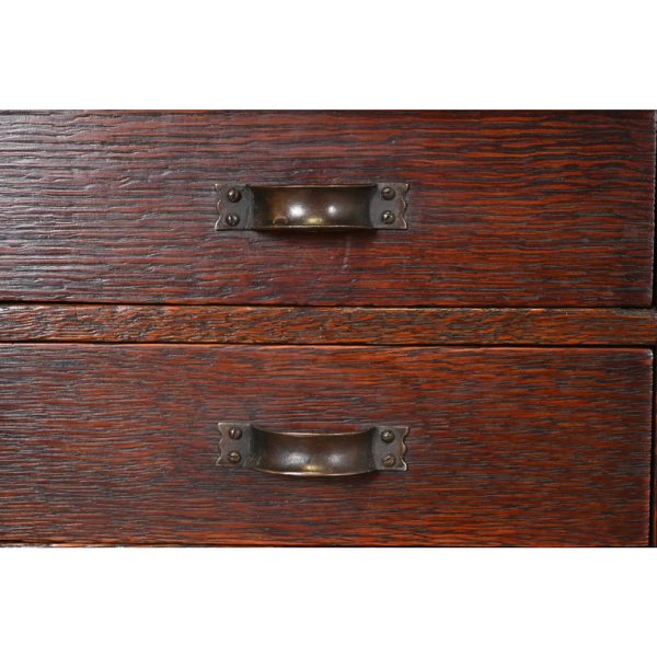 Early Harvey Ellis for Gustav Stickley Mission Oak Arts & Crafts Sideboard, Circa 1900 - Image 7