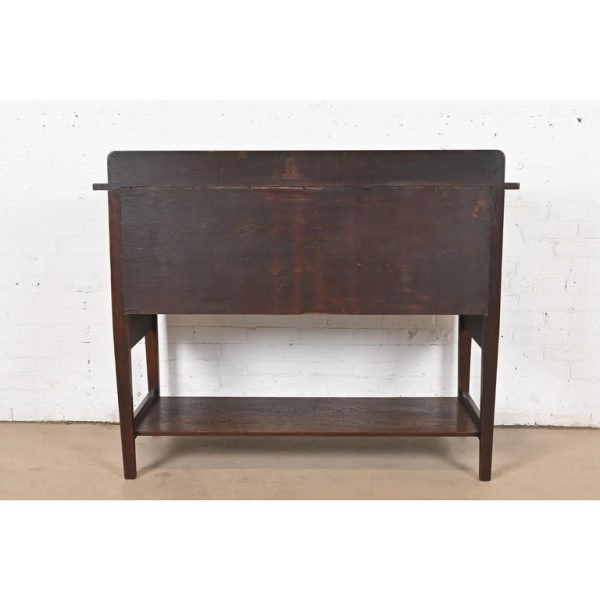 Early Harvey Ellis for Gustav Stickley Mission Oak Arts & Crafts Sideboard, Circa 1900 - Image 9