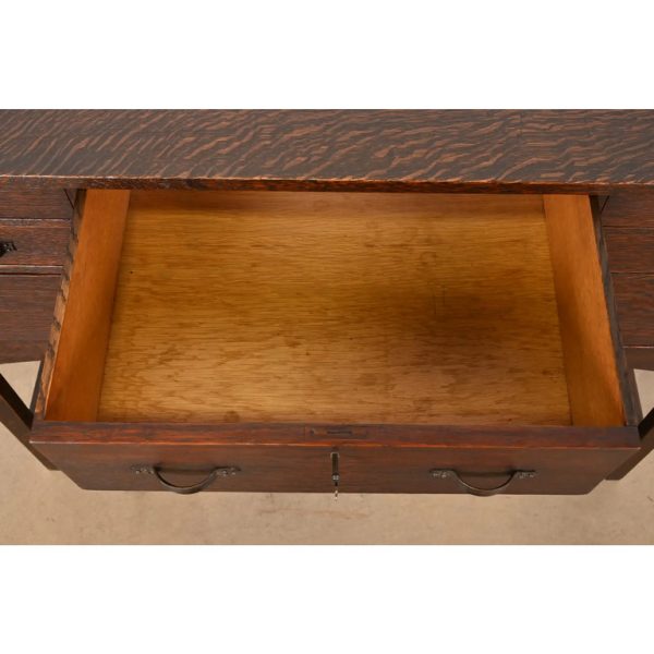 Early Harvey Ellis for Gustav Stickley Mission Oak Arts & Crafts Sideboard, Circa 1900 - Image 6