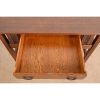 Gustav Stickley Antique Mission Oak Arts & Crafts Desk With Built-in Bookcases, Newly Refinished - Image 6