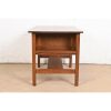 Gustav Stickley Antique Mission Oak Arts & Crafts Desk With Built-in Bookcases, Newly Refinished - Image 10