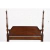 Henkel Harris Georgian Carved Mahogany Queen Size Poster Bed - Image 6