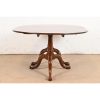 Henkel Harris Georgian Solid Cherry Wood Double Pedestal Extension Dining Table, Newly Refinished - Image 9