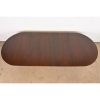 Henkel Harris Georgian Solid Cherry Wood Double Pedestal Extension Dining Table, Newly Refinished - Image 5
