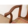 Henkel Harris Queen Anne Solid Cherry Wood Dining Chairs, Set of Six - Image 7