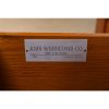 John Widdicomb French Provincial Louis XV Carved Cherry Wood Breakfront Bookcase Cabinet, Circa 1950s - Image 7