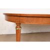 Kindel Furniture French Regency Louis XVI Cherry Wood Extension Dining Table, Newly Refinished - Image 10