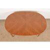 Kindel Furniture French Regency Louis XVI Cherry Wood Extension Dining Table, Newly Refinished - Image 9